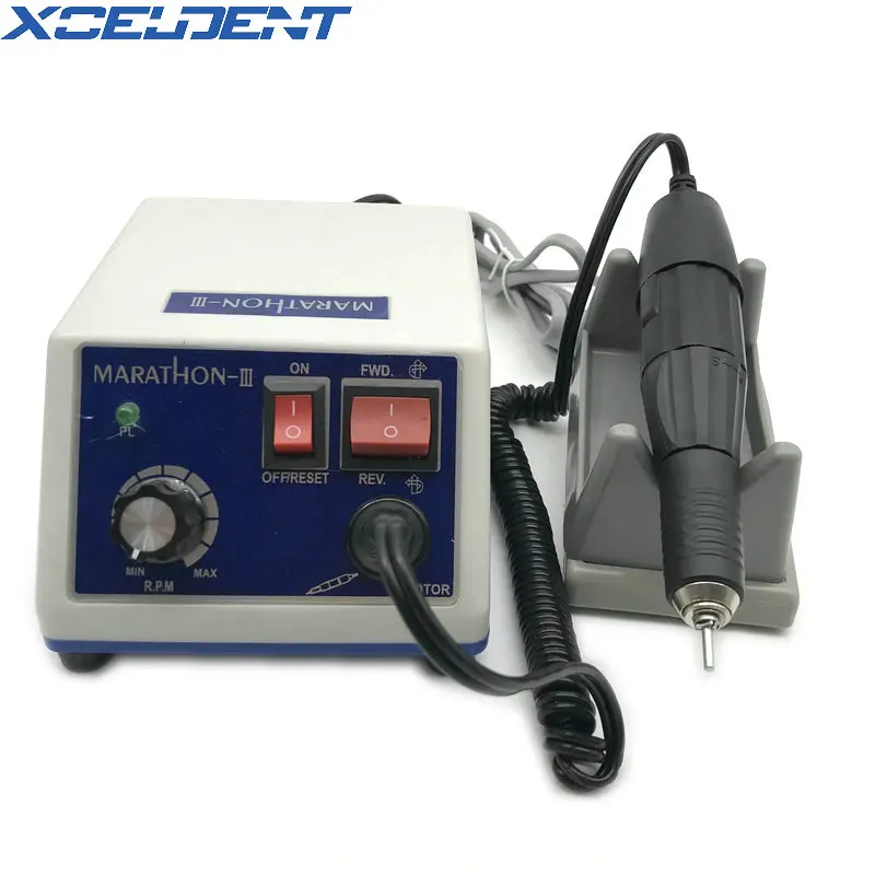 Dental Lab MARATHON Micromotor Machine N3+ 35K RPM Polishing Handpiece 110/220V