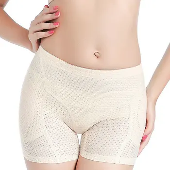 

Women Safety Short Pants Padded Buttocks Panties Beautiful Buttocks Breathable Panties