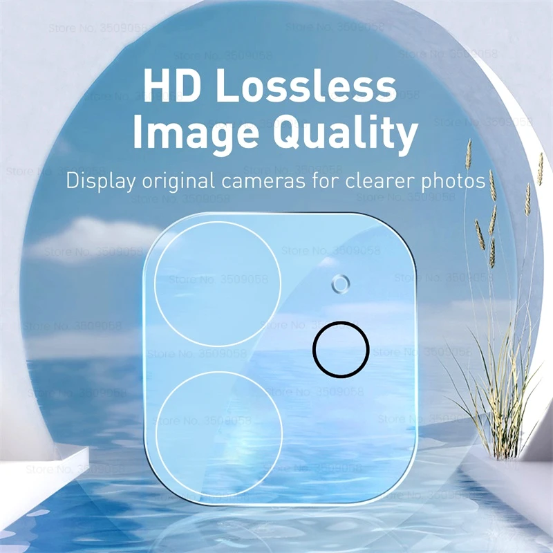 Camera Lens Protector Case Camera Protector Case Camera Lens Case 3PCS Clear 3D Camera Protector Case For iPhone 16 Pro Max Tempered Glass Rear Lens Cover On iFone iHone 16e 16 15 14 13 12 Mini