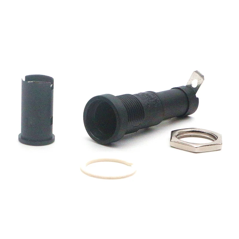 R3-9A/Тайвань SCI держатель предохранителя/PBT(UL пламя: 94V-0)/15A 250V 6*30mm/предохранители/2 шт в упаковке/без предохранителя внутри