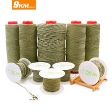 Corde de ligne tressée en Kevlar pour cerf volant, 80 à 400lb, résistante à l'abrasion, à la flamme, tactique, fixation, Parachute, jouets de pêche en plein air
