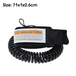 Stainless Steel Swivels Surfboard Paddleboard Ankle Leash Comfortable Anti-rust Surfing Rope Safety Straps Watersports