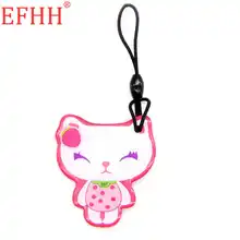 S50 1K 13,56 mhz записываемые перезаписываемые UID метки сменные карты перезаписываемые водонепроницаемые Cartoom брелоки