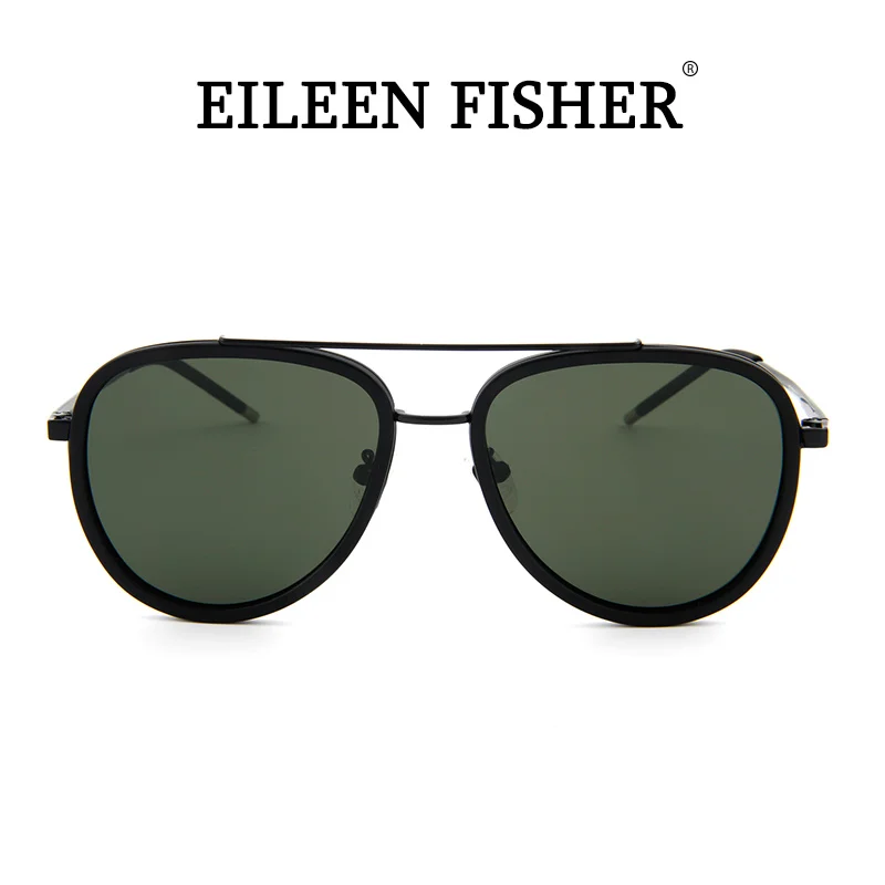 

EILEEN FISHER Classic Sunglasses Polarized Men Driving Glasses Black Pilot Sun Glasses Brand Designer Male Retro Sunglasses