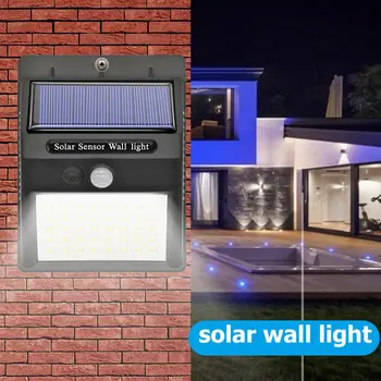 

Motion Sensor 40LED Solar Light Waterproof Energy Saving and Environmental Protection Outdoor Path Street Landscape Lamp
