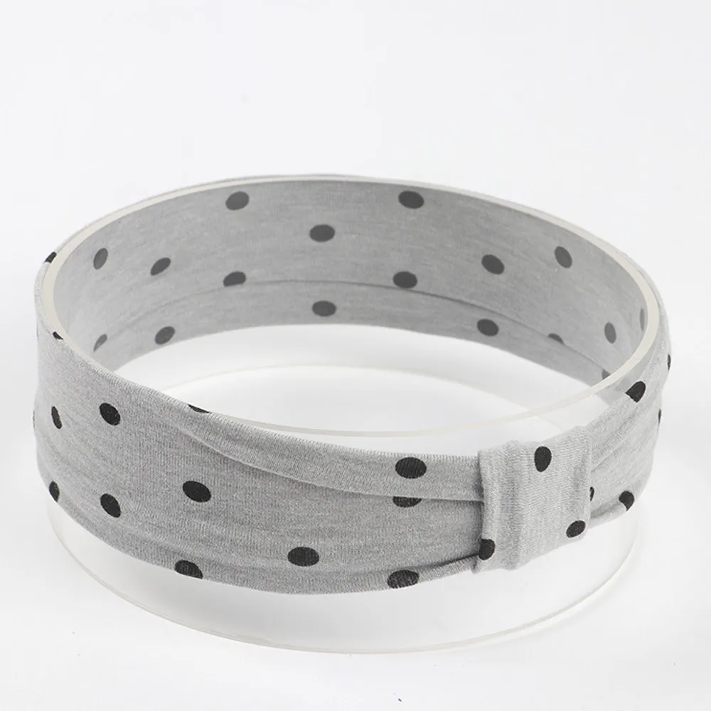 Cute Baby Toddler Infant Headband Girls Bow Polka Dot Knot Headband Stretch Hairband Headwear hair accessoriesbaby 