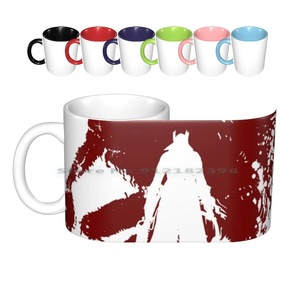 Nightmare (R) Tazze In Ceramica Tazze Da Caffè Tazza Da Tè Al Latte Bloodborne Dark Souls Dark Souls 2 Dark Souls 3 1 2 3 Pc Ps4 Ps3 Gaming