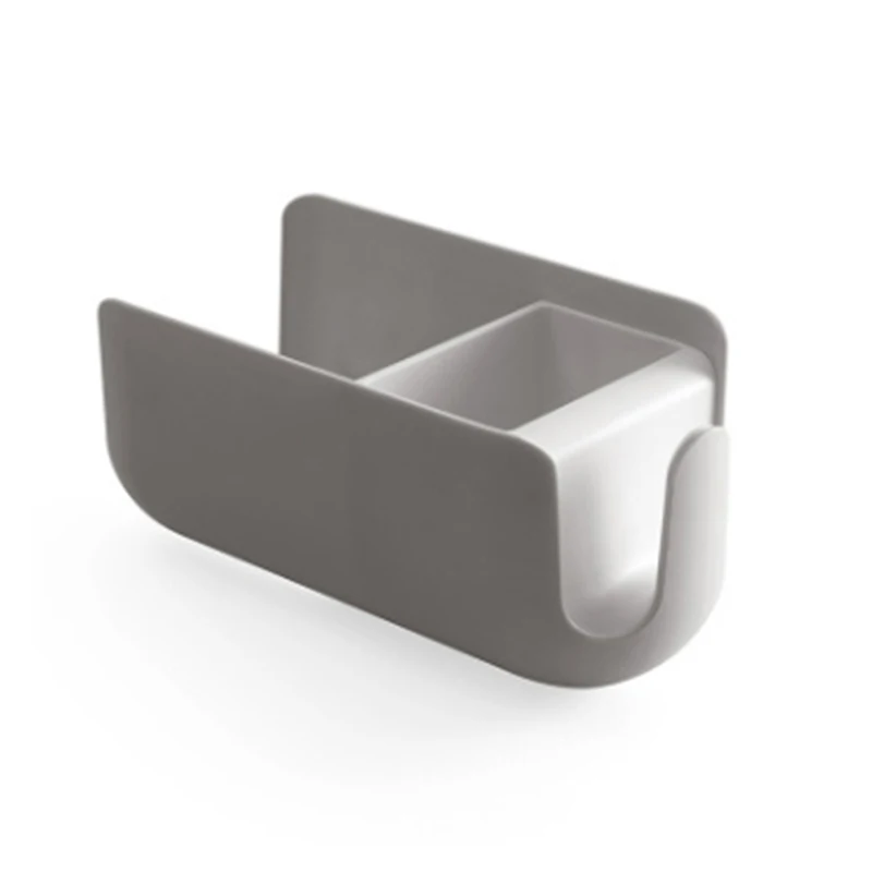 Bathroom Household Storage Racks Hair Dryer Hanger Creative Punch-free Hair Dryer Hanger Wall-mounted Hair Dryer Hanger Racks - Цвет: grey