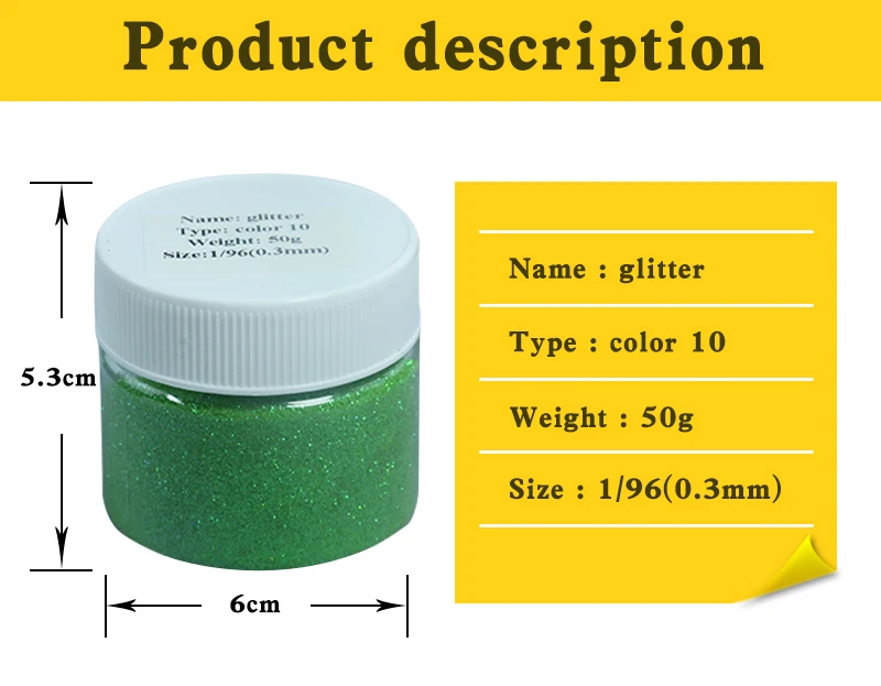 Pearl Powder Pigment Glitter Powder Flash Powder, Shiny Metal Sheets,Nail Decoration,Paint Coating Automotive Coating Color 10