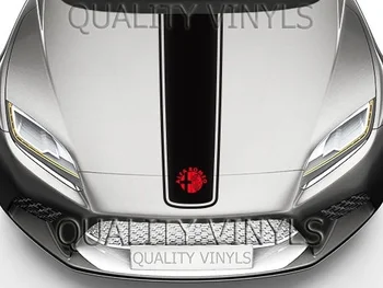

For ALFA ROMEO HOOD RACING STRIPES GIULIA MITO GIULIETTA DECAL STICKERS