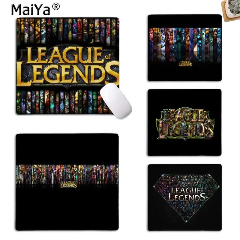 

MaiYa Cool Fashion League of legend Background Beautiful Anime Mouse Mat Smooth Writing Pad Desktops Mate gaming mouse pad