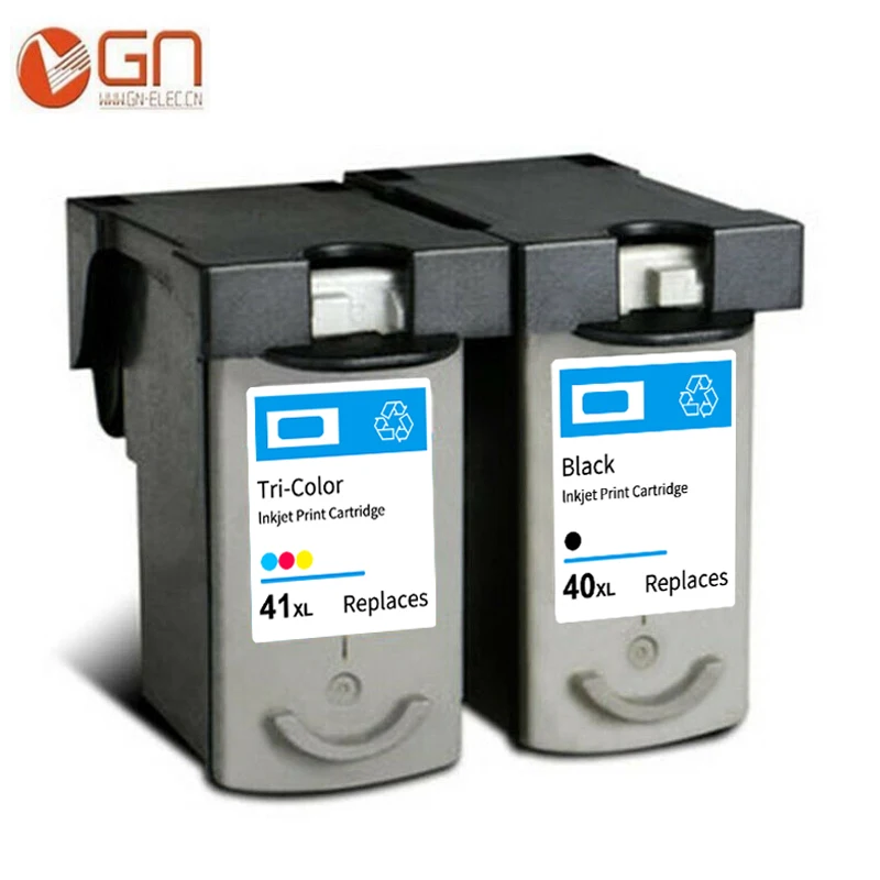 GN PG40 CL41 совместимый чернильный картридж для принтера Canon PG40 CL41 для Canon Pixma iP1600/IP1700/IP1800 MP140 MP150 MP160 MP450 принтер