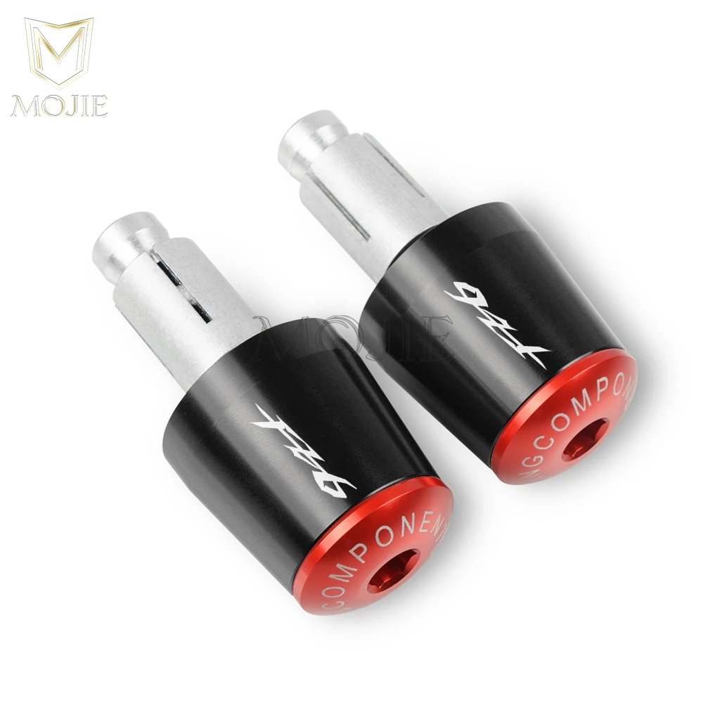 22mm Motorcycle Handlebar Grips End Handle Bar Cap End Plug For YAMAHA FZ6 FAZER FAZER600 FZ6S FZ6N FZ6S2 FZ6R S2 SJ6S FZ600