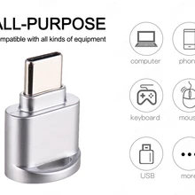 Адаптер типа C для Micro USB/SD карты USB-C конвертер тип-c к USB 3,0 OTG кабель адаптер для Macbook iPad Pro samsung MI