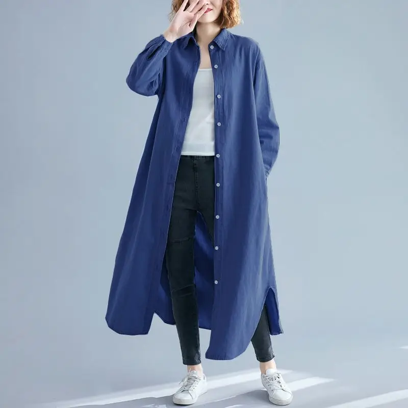 ZANZEA, женское платье, винтажное, на пуговицах, длинное, макси, Vestidos,, весна, для девушек, с отворотом, на шее, платья, Пляжное, для вечеринки, сарафан, халат, 5XL