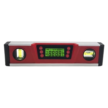 

NEW DL136! LCD display 10 inch Aluminium Digital Display Level Meter with magnet on bottom