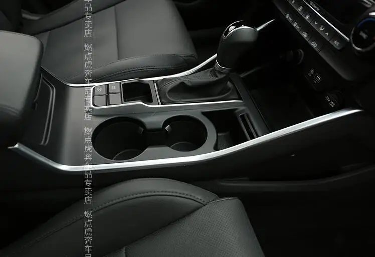 Для hyundai Tucson аксессуары 2 шт./компл. ABS хром автомобильный Внутренний барабан панель наклейка в виде полосы