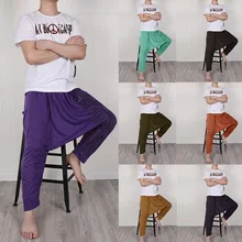 Мужская Уличная одежда в стиле хип-хоп, Длинные повседневные свободные брюки с принтом, мешковатые брюки размера плюс, штаны-шаровары, штаны для бега