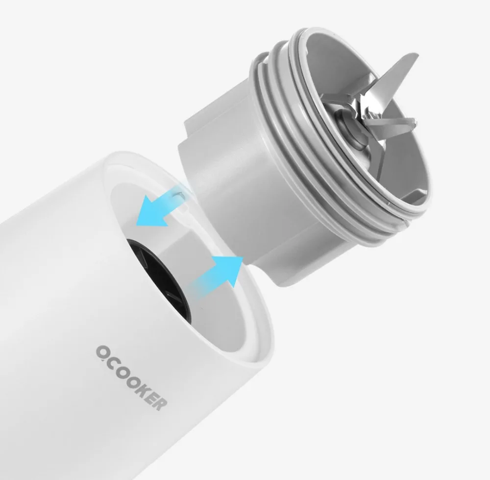 XIAOMI QCOOKER CD-BL04 блендеры портативный фруктовый кухонный комбайн Электрический кухонный миксер ручной блендер соковыжималка измельчитель машина
