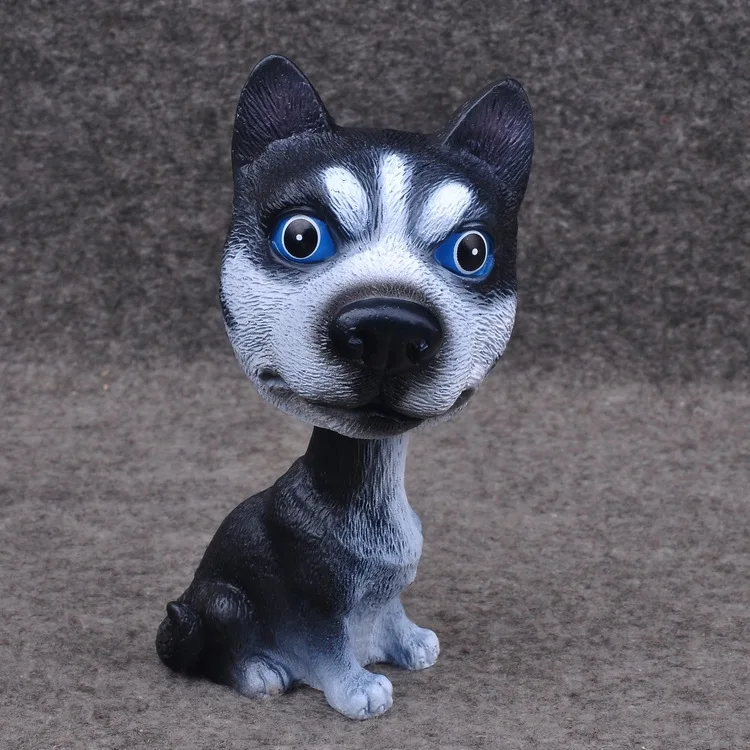 Кивающая собака забавная встряхившая голова игрушки Симпатичные Bobblehead куклы-щенки качели автомобиля украшения дома авто Декор интерьера автомобиля игрушки для приборной панели