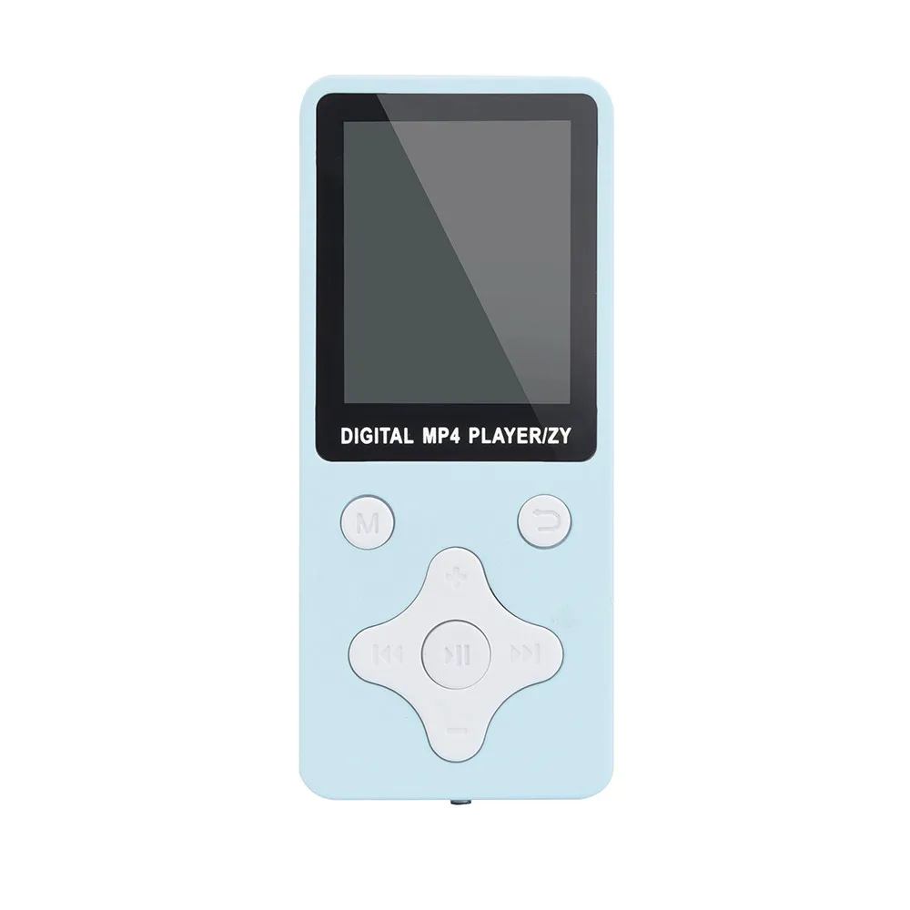 Light Blue Портативный MP3-плеер 1,8 дюймов ЖК-экран TFT дисплей модный портативный MP3 без потерь Звук Музыкальный плеер fm-рекордер# D2 - Цвет: Light Blue
