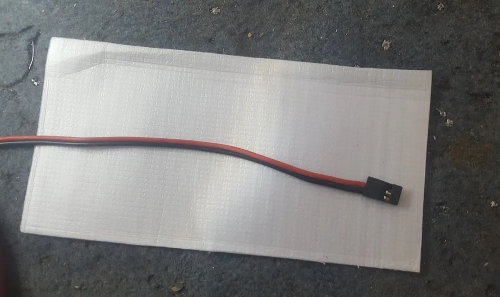 2pcs JR сервопривод futaba мужской 20AWG 20 см зарядный кабель для RC батареи