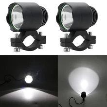 Светодиодные фары для мотоцикла, электровелосипеда, светодиодные фары, водонепроницаемые фары для автомобиля, мотоцикла, электровелосипеда, передние лампы