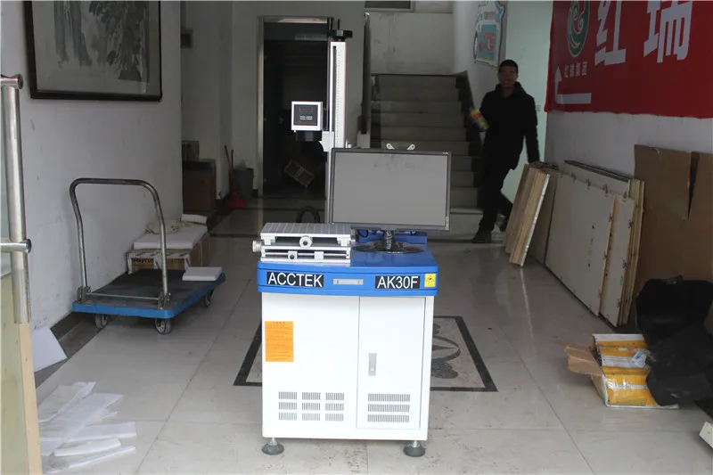 CNC волоконная лазерная маркировочная машина Mopa maker