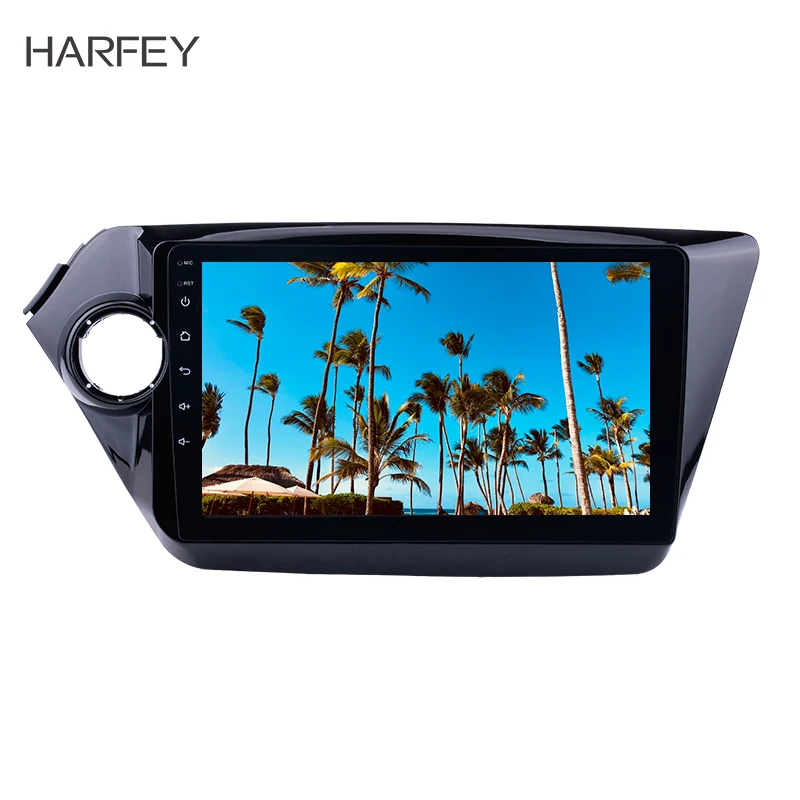 

Harfey 3G WIFI 2din 9" Car Radio GPS Navigation Android 10.0 Stereo Car Multimedia player for 2011 2012-2015 KIA K2 RIO WIFI AUX