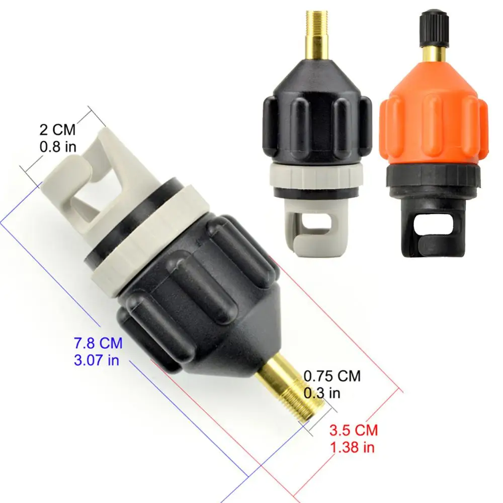 Hot Sale Air Valve Adaptor Skillful Manufacture Rowing Boat Nylon Kayak Inflatable Pump Adapter for SUP Board | Инструменты