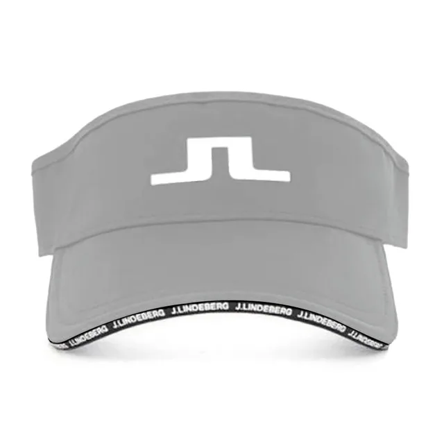 2021 summer new neutral golf hat, breathable leisure sports hat, adjustable golf cap quick dry Gray