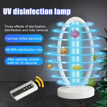 

Portable UV Light Disinfection Handheld Eliminator Lamp Ultraviolet Light for Home High Power TN99