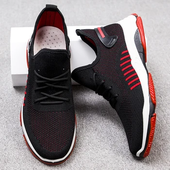 

Men shoes spring tide shoes net shoes men net breathable casual sneakers soft bottom ultra light running shoes deodorant summer