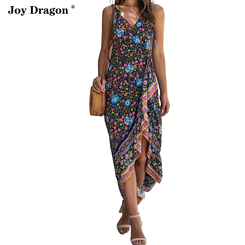 Women 2020 Summer Irregular Dress Vintage Dresses Zomerjurk Dames Vetement Femme Vestito Donna Sukienki Damskie Roupas Femininas Dresses Aliexpress