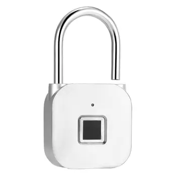 

Smart Keyless Lock Bluetooth Fingerprint Lock Home Office Keyless APP Control Electronic Padlock USB Rechargeable Waterproof