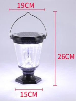 Portable Lantern-1 Классический подвесной Солнечный портативный фонарь аварийный энергосберегающий свет для наружного кемпинга палатки коридора уличного сада - Цвет: Portable Lantern-1