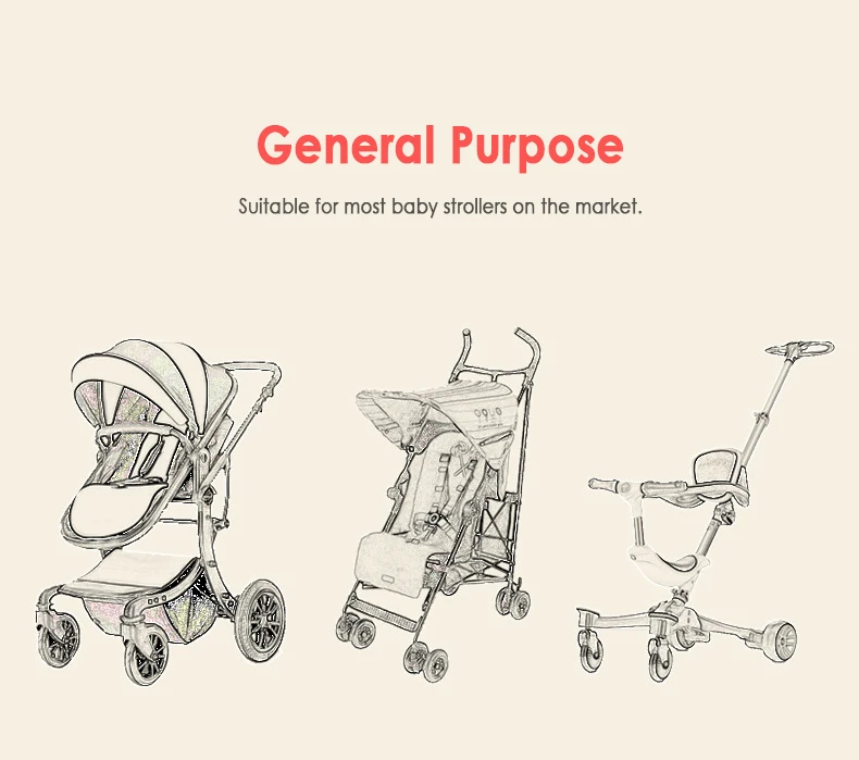 Baby Hanger Baby Bag Stroller Hooks Pram Rotatable Double Hook Cart Hook Accessories