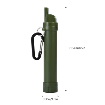 Outdoor Water Purifier Camping Hiking Emergency Life Survival Portable Purifier Water Filter 2