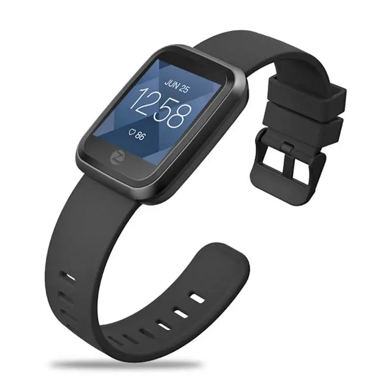 Zeblaze Crystal 2 Smartwatch монитор сердечного ритма IP67 Водонепроницаемый носимый прибор цветной дисплей Смарт-часы для Android IOS