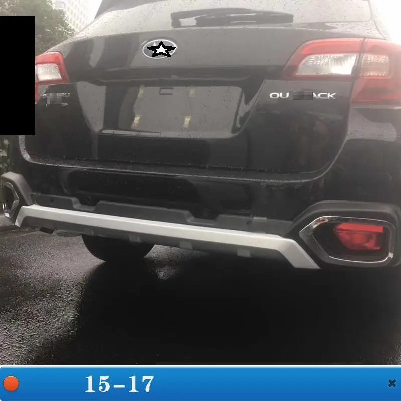 Автомобильный авто внешний модифицированный аксессуар задний диффузор Стайлинг Tunning автомобильный передний бампер для губ 15 16 17 18 для Subaru Outback - Цвет: MODEL B