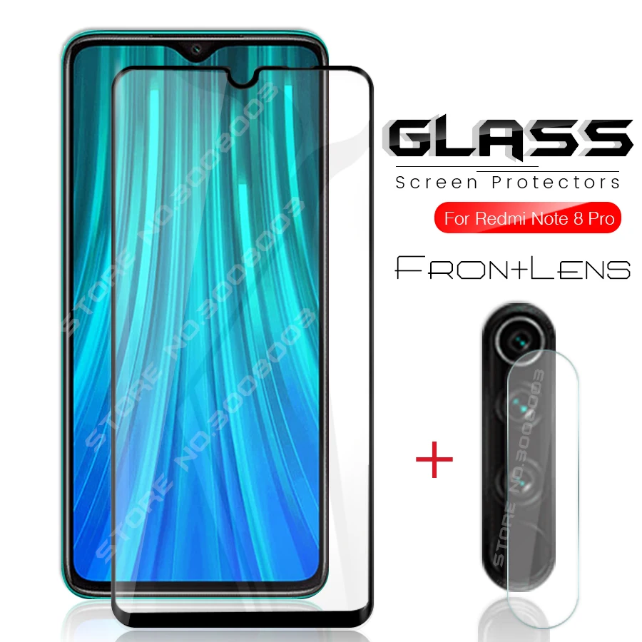 Стекло 2 в 1 для xiaomi redmi note 8 t Защитная пленка объектива камеры note8 note8t | Мобильные
