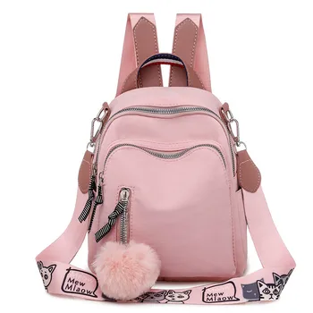

Small Women Backpack Mini Backpack Korean Fashion Bookbag High Quality Travel Oxford Backpack for Teenage Girl Mochila Feminina