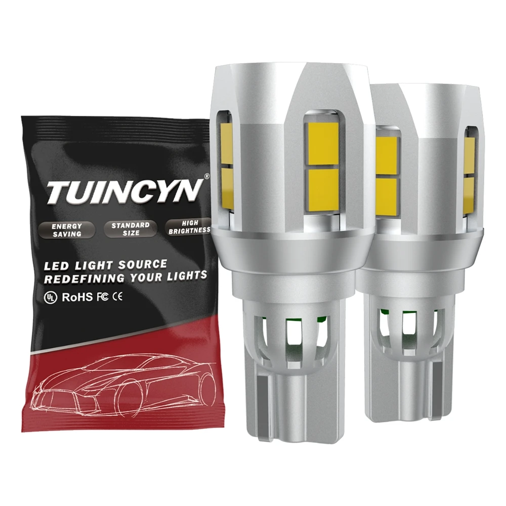 

2pcs T15 W16W Super Bright 1200lm 902 921 LED CANBUS Car Backup Reserve Lights Bulb Tail Lamp Xenon White LED Reversing Light