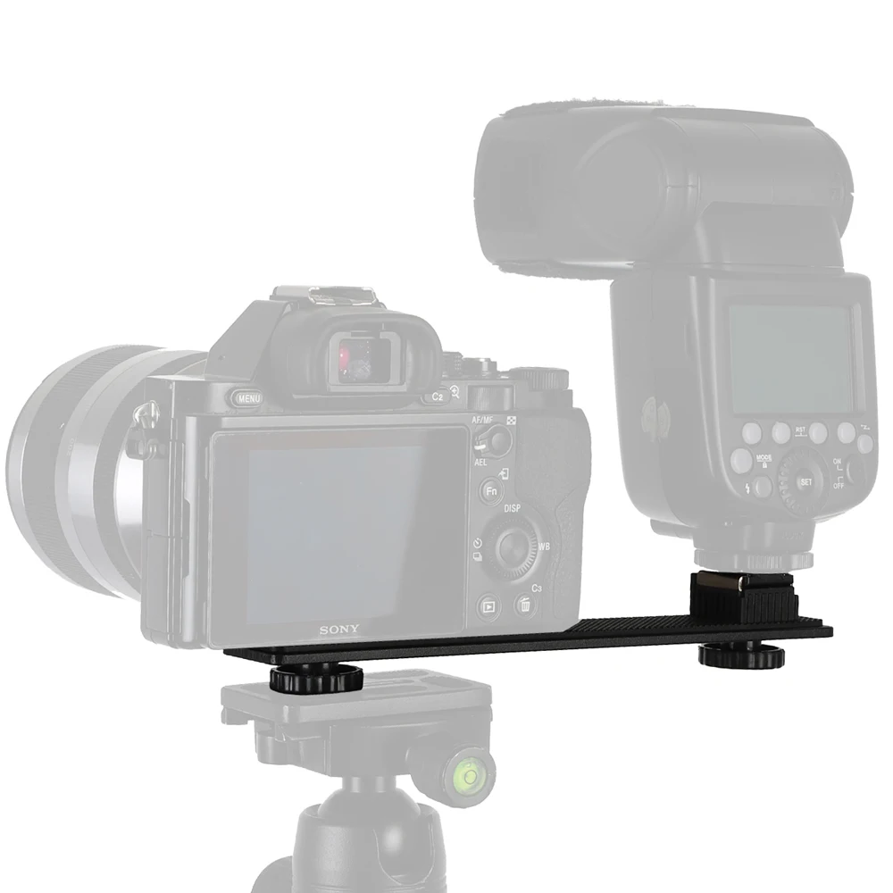 Легкий колпачок прямой держатель для вспышки 1/" винт Холодный башмак крепление с Трипод для мобильного телефона адаптер для DSLR камер видео свет