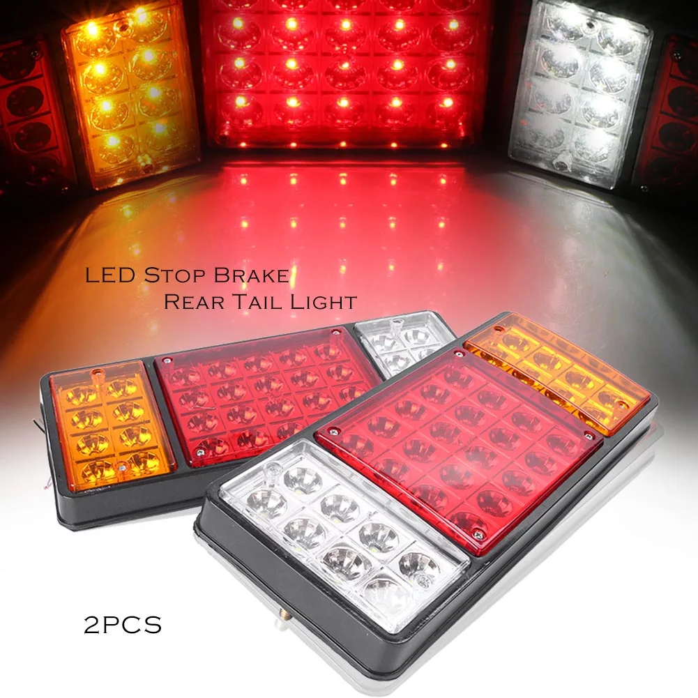 36 LEDs Universal Car Rear Brake Lights Tail Light Indicator Reverse