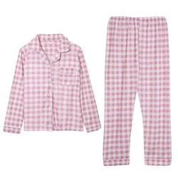 SAPJON 2PCS Pajamas for Women Polyester Printing Satin Pyjamas Female Turn-Down Collar Pijamas Long Sleeves Sleepwear