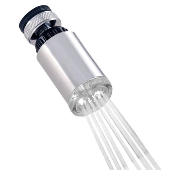 

White Light Shower Head Water Bath Home Bathroom Glow