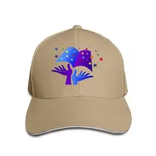 Мужская и Женская Классическая джинсовая регулируемая бейсболка ручная книга художественный изолированный фон креативный