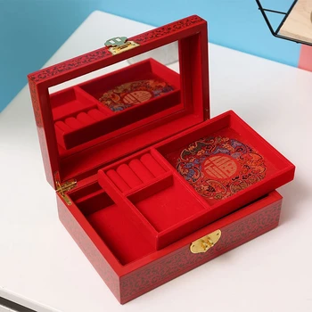 

Lacquerware Wooden Creative Boxes Designed Storage Living Room Small Items Colors Available Fast Delivery Wedding Styles Cases