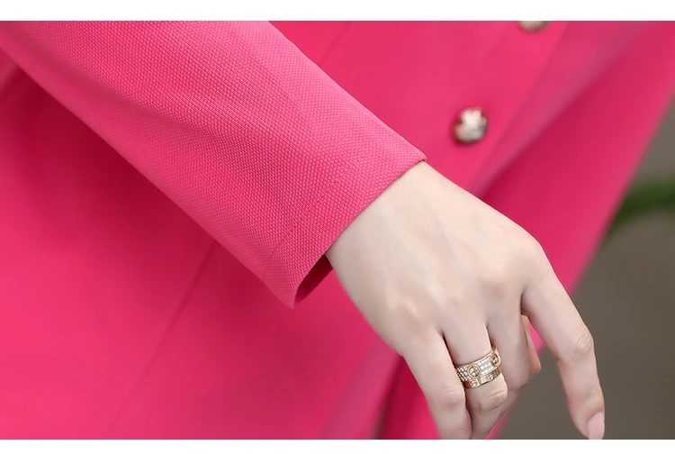 Most effective New Spring Autumn Womens Formal Elegant Jackets Coats Plus Size Female V-neck Long Sleeve Jackets L